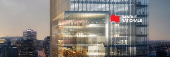 Photo of the new National Bank tower