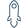 Picto of a rocket