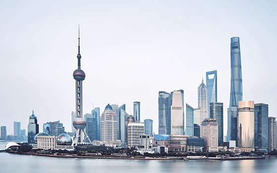 Shanghai skyline