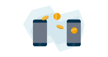 Image of money transfer  
