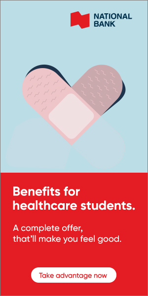 Benefits for healthcare students.