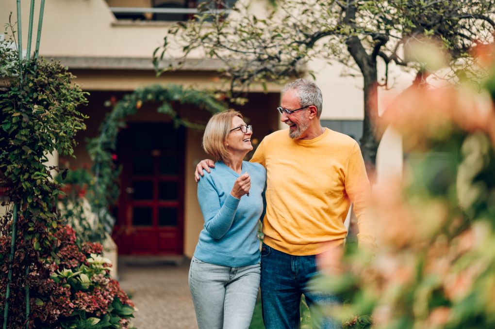 Photo of a couple for an article about home equity line of credit