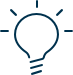 Picto of a lightbulb